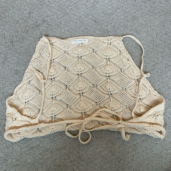 Worn ONCE crochet top from a boutique - Picture 2 of 2